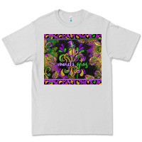Dove Grey mardi gras fleur de lis Premium Tee - CowGirlArtShop