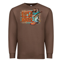 Chestnut blame it all my roots Premium Sweatshirt - AdoDesignShop
