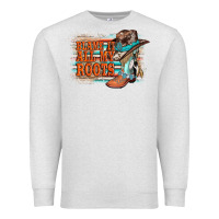 Oatmeal Heather blame it all my roots Premium Sweatshirt - AdoDesignShop