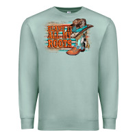 Seafoam blame it all my roots Premium Sweatshirt - AdoDesignShop