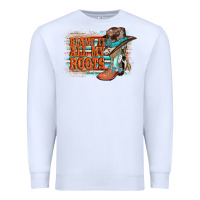 White blame it all my roots Premium Sweatshirt - AdoDesignShop