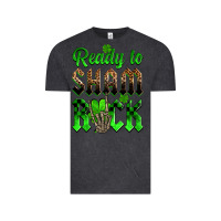 Vintage Black St. Patricks' Day ready to sham rock Vintage Tee - OliviaCreatesArt