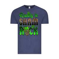 Vintage Denim St. Patricks' Day ready to sham rock Vintage Tee - OliviaCreatesArt