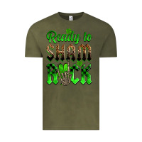 Vintage Olive St. Patricks' Day ready to sham rock Vintage Tee - OliviaCreatesArt