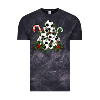 Cloud Black soccer tree Christmas Vintage Tee - RanaPortraitStore