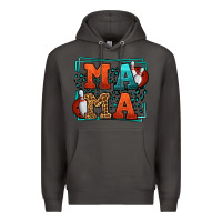 Smoke Bowling mama leopard frame Mother's Day Premium Hoodie - LillyAllenDesigns