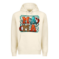Tofu Bowling mama leopard frame Mother's Day Premium Hoodie - LillyAllenDesigns
