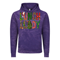 Cloud Purple Lunch Lady Christmas Vintage Hoodie - BundleAndBundleShop
