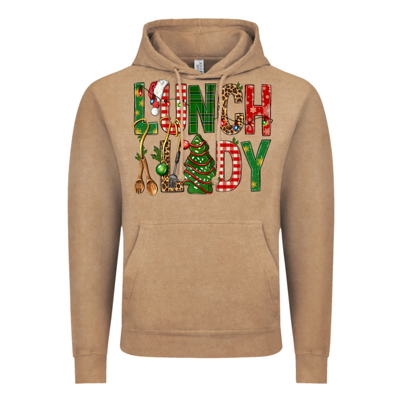 Lunch Lady Christmas Vintage Hoodie by BundleAndBundleShop | Teevron