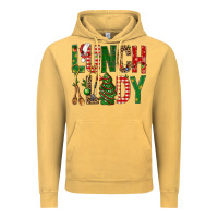 Vintage Mustard Lunch Lady Christmas Vintage Hoodie - BundleAndBundleShop