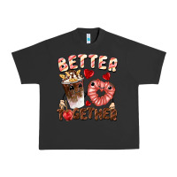 Pigment Black Better together Valentine's Day Urban Heavy Tee - FaDigitalArtStudio