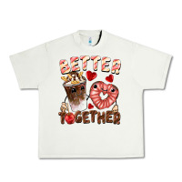 Pistachio Better together Valentine's Day Urban Heavy Tee - FaDigitalArtStudio