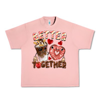 Salmon Better together Valentine's Day Urban Heavy Tee - FaDigitalArtStudio