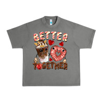 Tornado Better together Valentine's Day Urban Heavy Tee - FaDigitalArtStudio