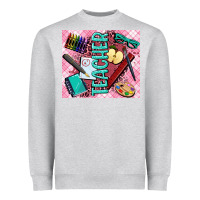 Heather Grey teacher Heavyweight Sweatshirt - AdoDesignShop
