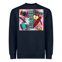 Navy teacher Heavyweight Sweatshirt - AdoDesignShop