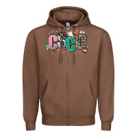 Chestnut cscc Zipper Hoodie - AdoDesignShop
