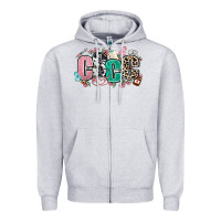 Heather Grey cscc Zipper Hoodie - AdoDesignShop