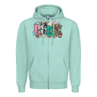 Seafoam cscc Zipper Hoodie - AdoDesignShop