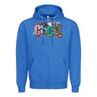 True Royal cscc Zipper Hoodie - AdoDesignShop