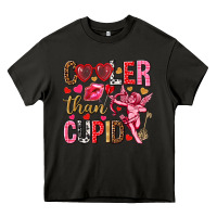 Asphalt Cooler than Cupid Valentine's Day Heavy Core Tee - HowdyJamesFarm