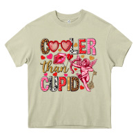 Mossy Cooler than Cupid Valentine's Day Heavy Core Tee - HowdyJamesFarm