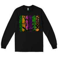 Black halloween brushstroke Long Sleeve Tee - RanaPortraitStore
