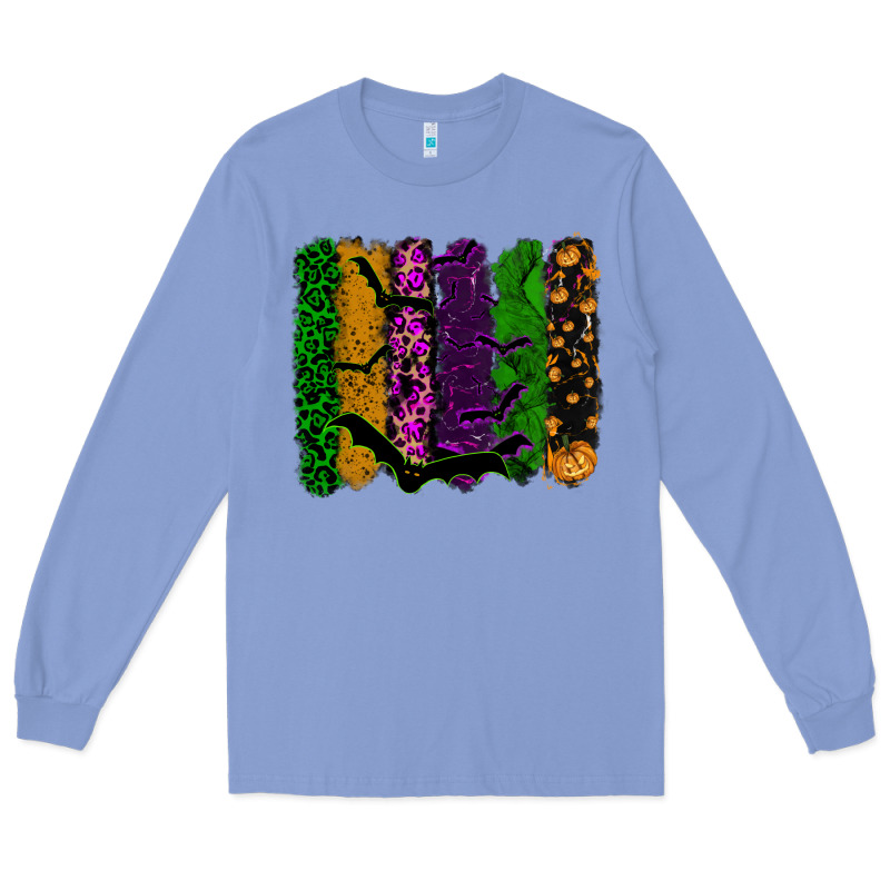 Halloween Brushstroke Long Sleeve Tee by RanaPortraitStore | Teevron