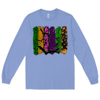 Colony Blue halloween brushstroke Long Sleeve Tee - RanaPortraitStore
