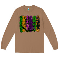 Toasted Coconut halloween brushstroke Long Sleeve Tee - RanaPortraitStore