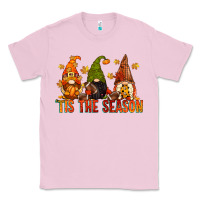 Bubblegum Pink tis the season gnomes Classic Tee - CowGirlArtShop