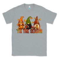 Heather Grey tis the season gnomes Classic Tee - CowGirlArtShop
