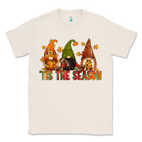 Natural tis the season gnomes Classic Tee - CowGirlArtShop