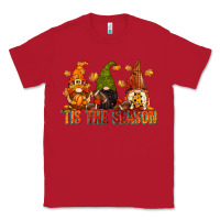 Red tis the season gnomes Classic Tee - CowGirlArtShop