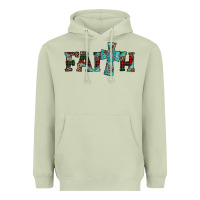 Matcha faith christmas cross Heavyweight Hoodie - AdoDesignShop