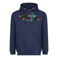 Navy faith christmas cross Heavyweight Hoodie - AdoDesignShop