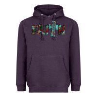 Plum faith christmas cross Heavyweight Hoodie - AdoDesignShop