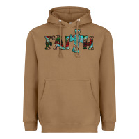 Toasted Coconut faith christmas cross Heavyweight Hoodie - AdoDesignShop