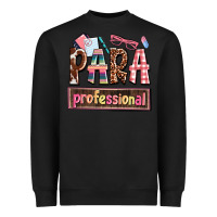 Black para professional Heavyweight Sweatshirt - AdoDesignShop