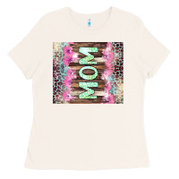 Bone Mom leopard Ladies Tee - CowGirlArtShop