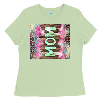 Matcha Mom leopard Ladies Tee - CowGirlArtShop