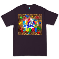 Plum think before you judge Premium Tee - CowGirlArtShop