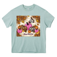 Arona happy fall y'all cowgirl Heavy Core Tee - TumblerDesignByShophia