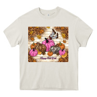 Cream happy fall y'all cowgirl Heavy Core Tee - TumblerDesignByShophia