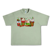 Oil Green christmas coffee cups Urban Heavy Tee - OliviaCreatesArt