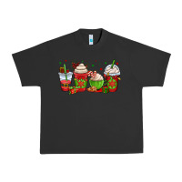 Pigment Black christmas coffee cups Urban Heavy Tee - OliviaCreatesArt