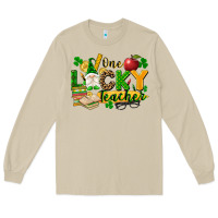 Mushroom one lucky teacher Long Sleeve Tee - FaDigitalArtStudio