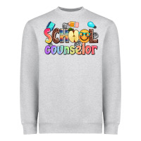 Heather Grey school counselor Heavyweight Sweatshirt - AdoDesignShop
