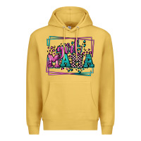 Antique Gold leopard camo girl mama Mother's Day Premium Hoodie - LillyAllenDesigns