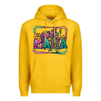 Lemon leopard camo girl mama Mother's Day Premium Hoodie - LillyAllenDesigns